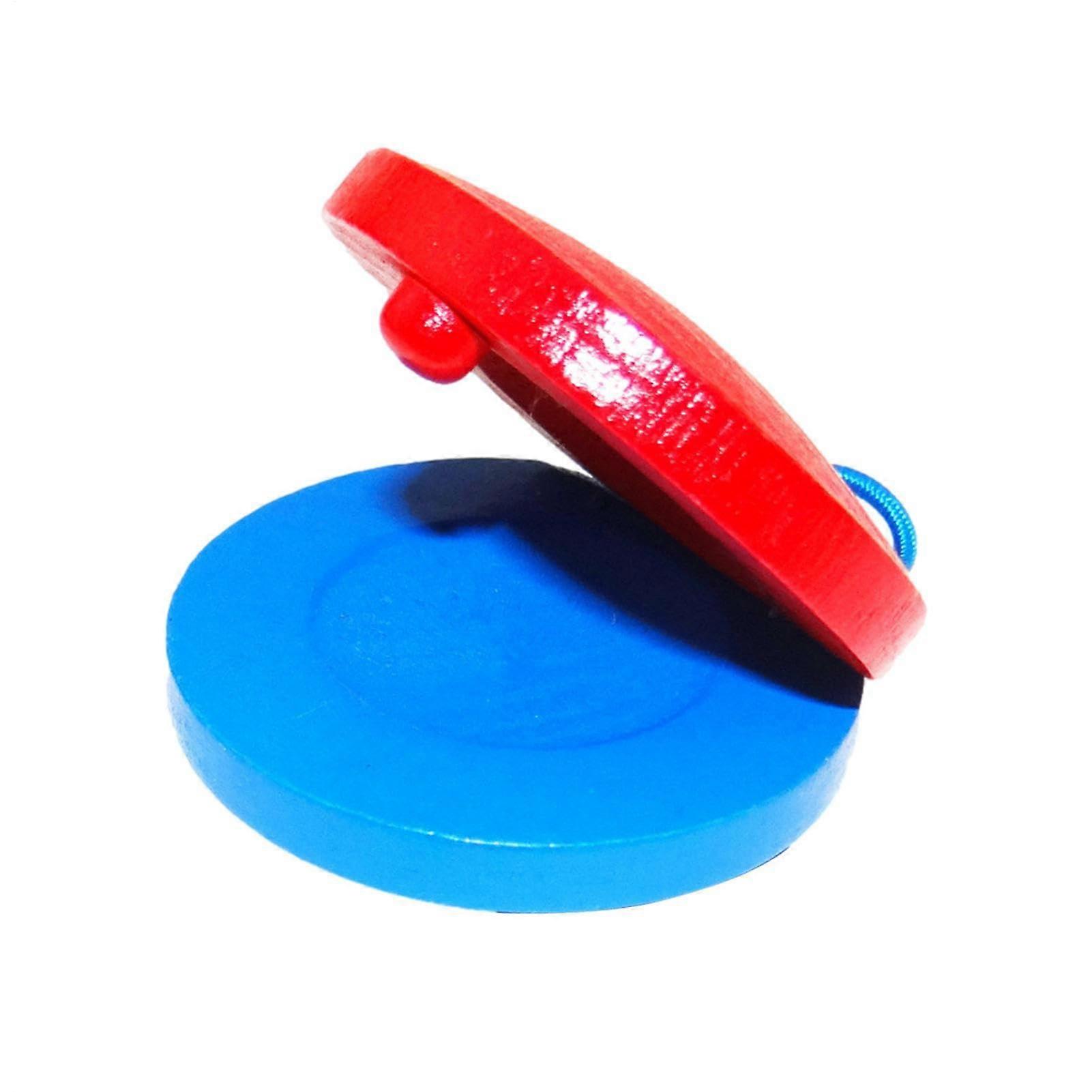 Percussion Capanas Wooden Instruments, Funny Hand Castanets, Spanish Handmade Percussion Instruments for Nursery Theatre Performances, Music Lessons.