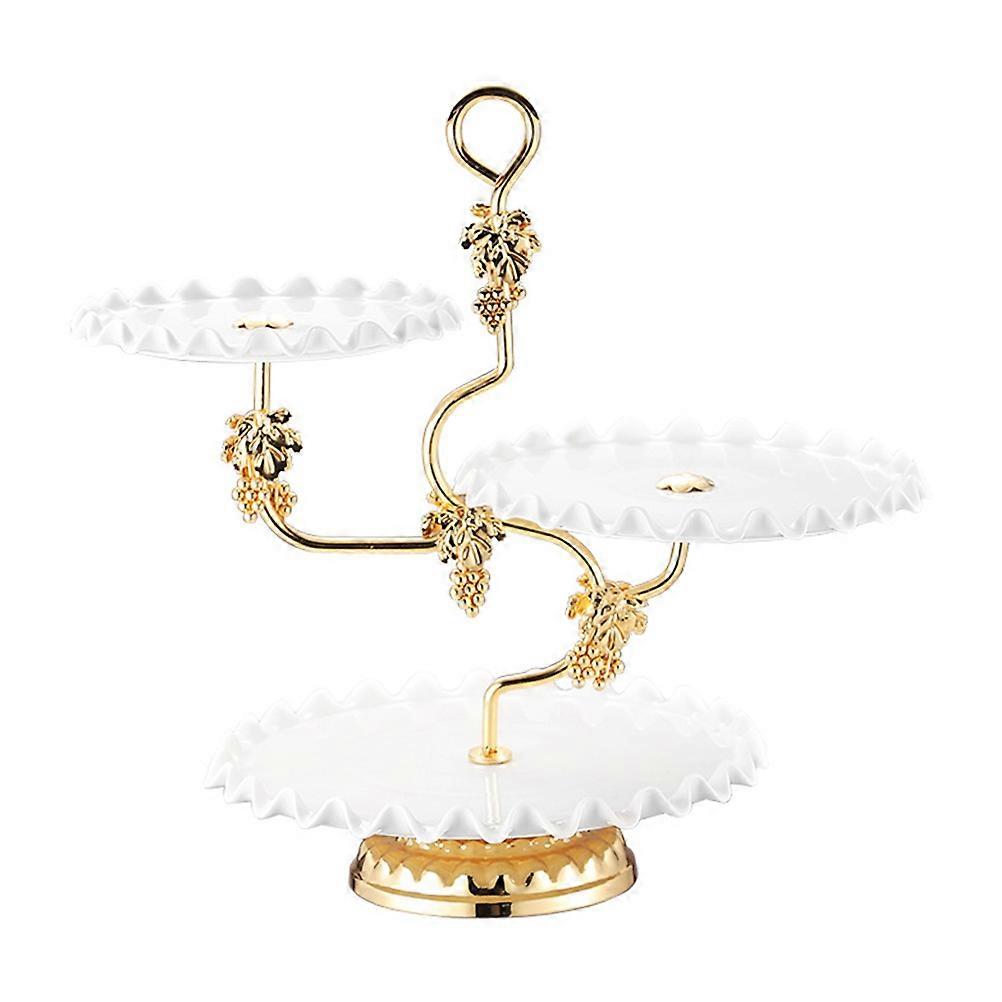 Dessert Display Stand Cake And Cupcake Stand For Christmas Simple Style Home Decoration 45X43X29cm 1Pcs