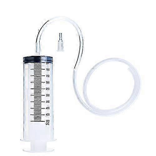 حقنة كبيرة 250 مل / 350 مل / 500 مل مع أنبوب 100 سم ، معقمة وفردية محكمة الغلق ، حقنة حديقة بلاستيكية للسائل ، الطلاء ، الايبوكسي Re SZRH A-V500ml SZRH 