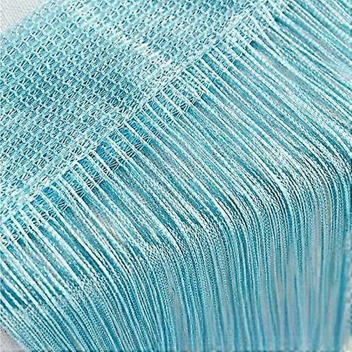 100cm x 200cm String Curtains for Door and Window Divider, Tiffany Color Room Panel, Decorative Wall Curtain