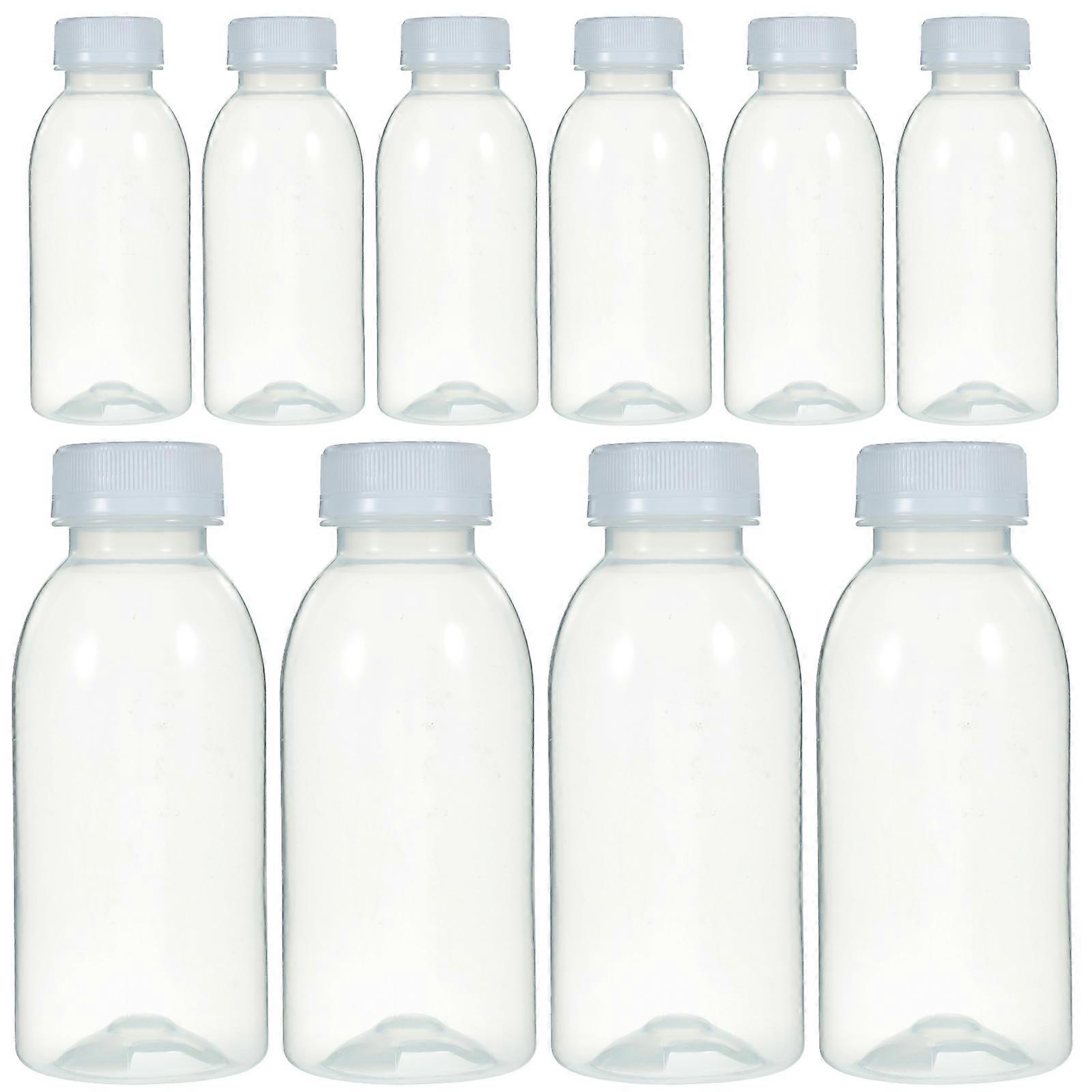 Transparent Drinking Milk Bottle Made of PP Material for Everyone Suitable to Drink Water Milk Coffee