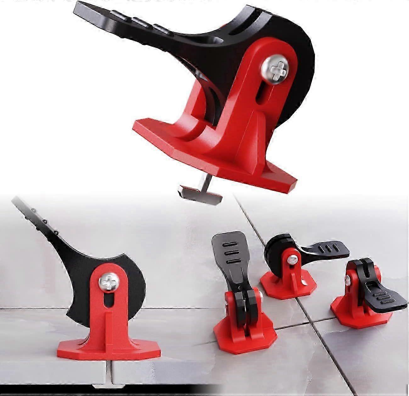 2025 legújabb modell piros 50 darabos csempe szintező készlet,csempe szintező rendszer,csempe