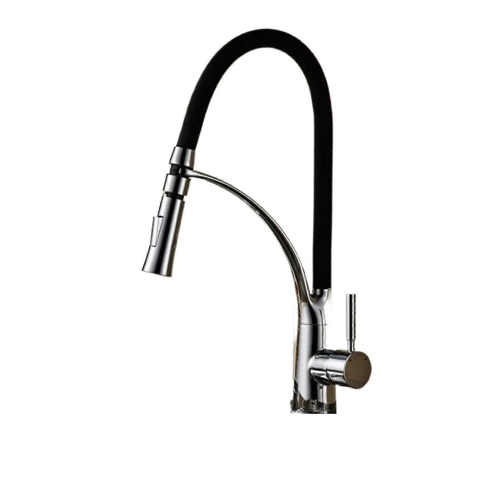 Kitchen mixer taps, kitchen faucet countertop installation, black hose