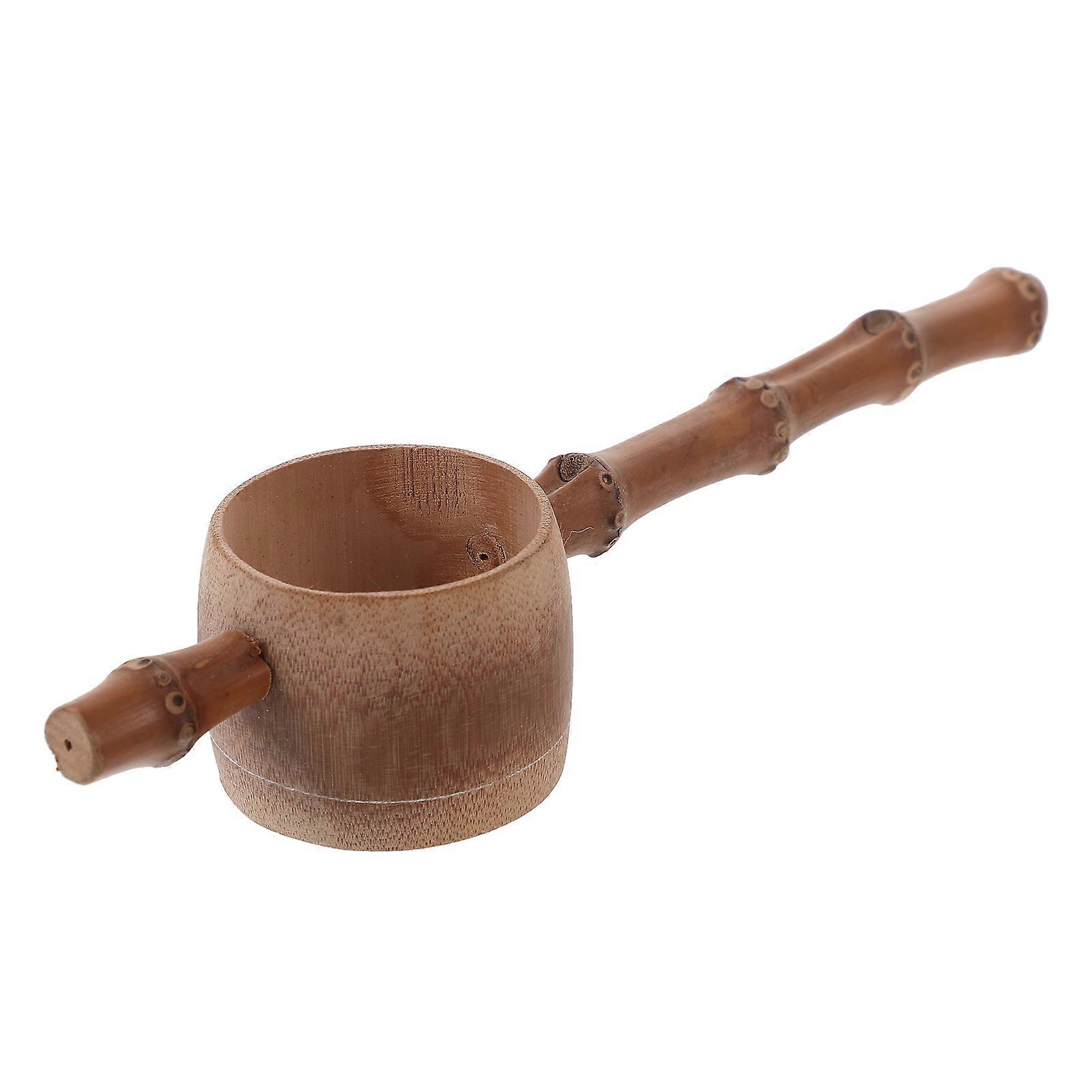 Loose Leaf Tea Infuser Multi-Functional Design Wood Tea Strainer Home Users 6.7×1.7×1.5in 1Pack