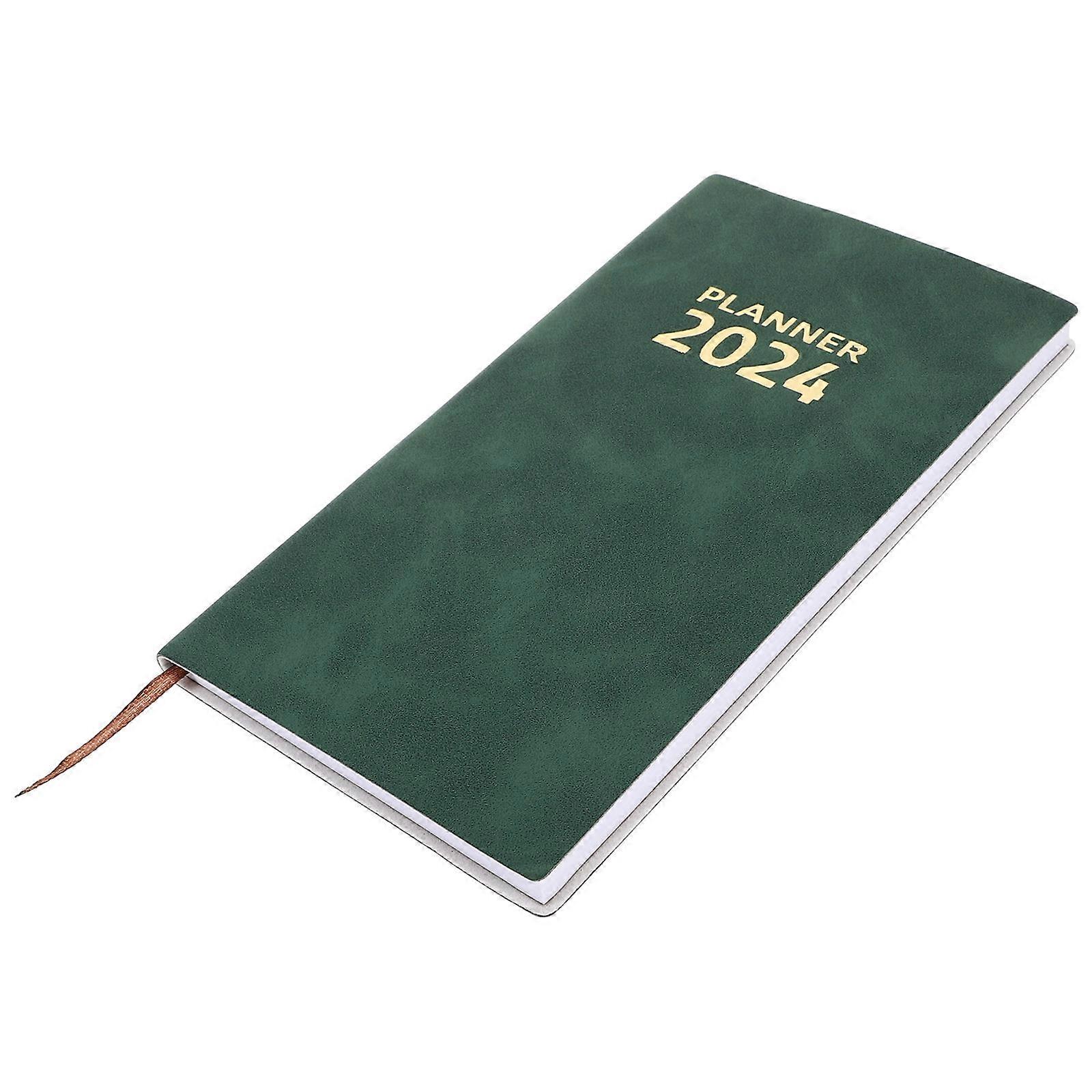 Elegant Lightweight Daily Planner Notebook for Office and Travel – Imitation Cover for Organized Scheduling and Life Planning