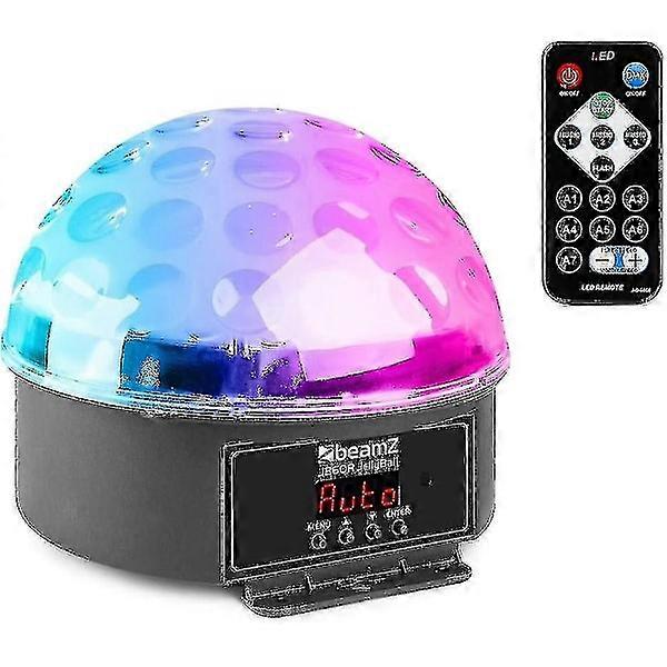 Jb60r Jelly Ball Lichteffekt 6 x 1W LED 5-Kanal DMX 82 rotierende Strahlen Auto- und Soundmodus
