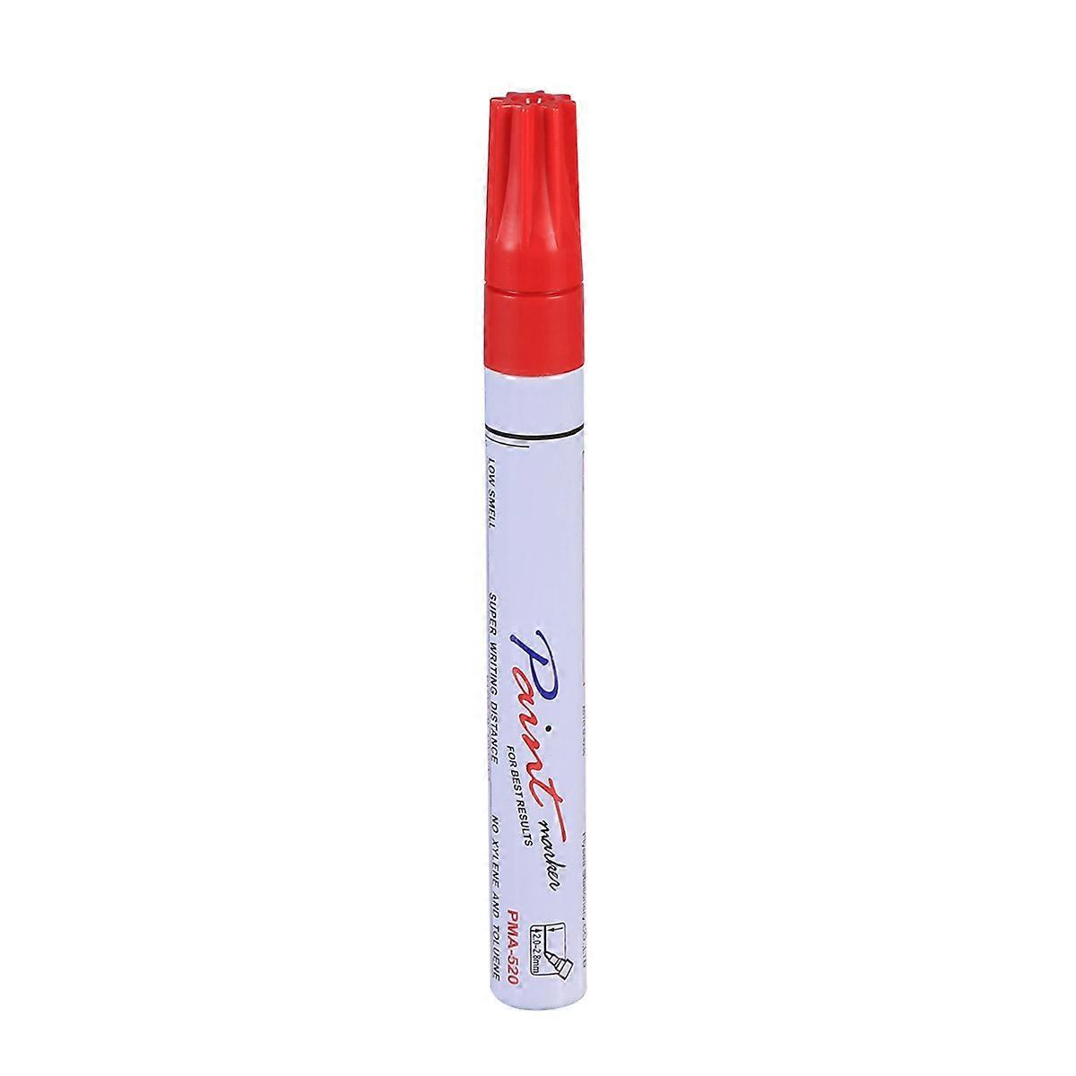 Car Paint Marker Repair Tool For Car Maintenance And DIY Projects Red Scratch Repair 1Pack