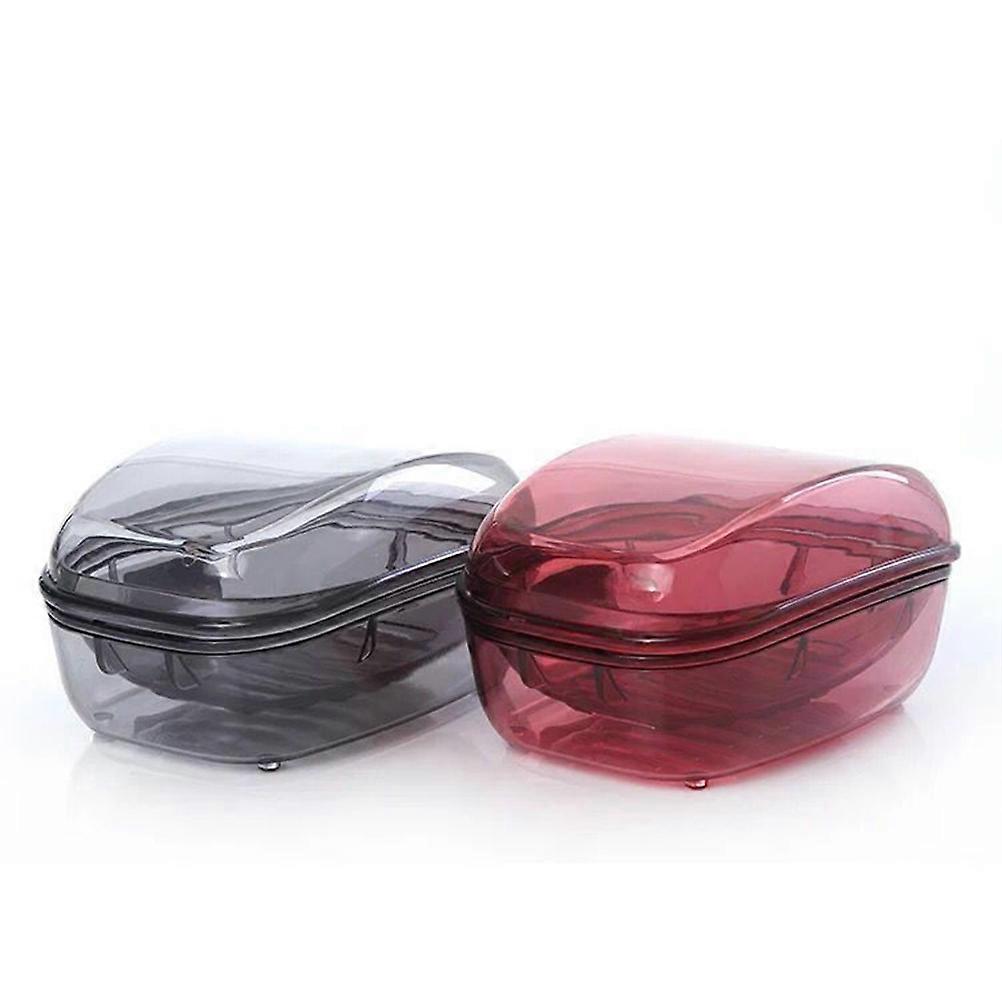 Plastic Soap Dish for Holding Soap with Leak Proof Design and Anti Slip Bottom .5 x 4.5 x 2.5 Inches