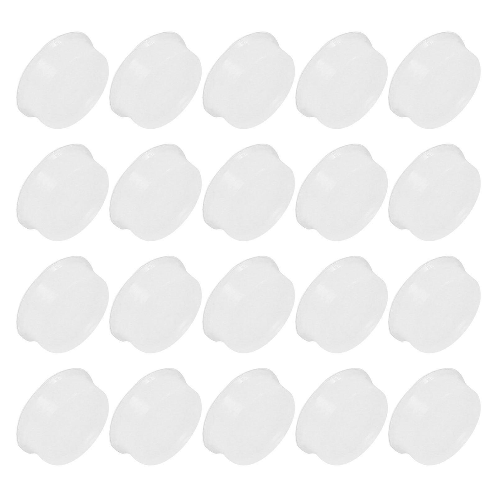 Flute Plugs for Beginners and Enthusiasts 25 Pieces Silicone White Small and Compact Easy to Store