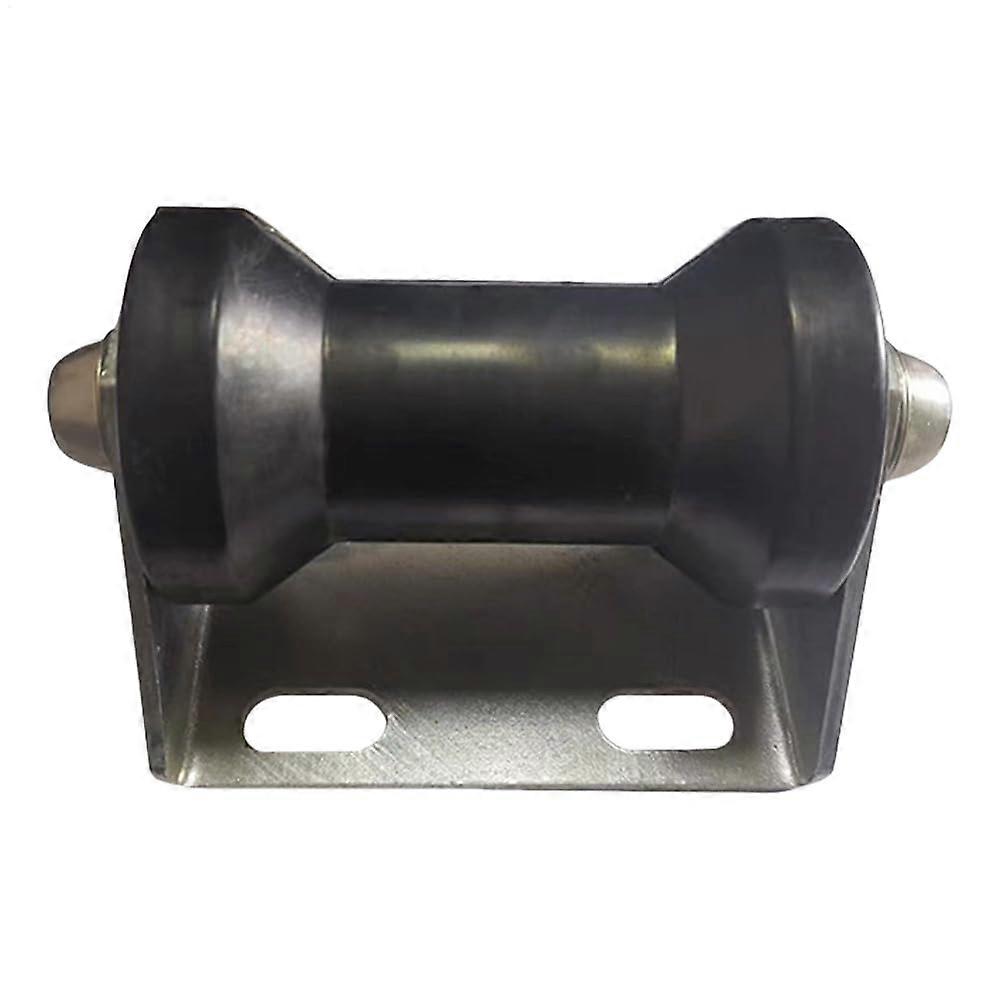 Stationary keel roller bracket – steel support, tongue holder galvanized marine hardware roller system