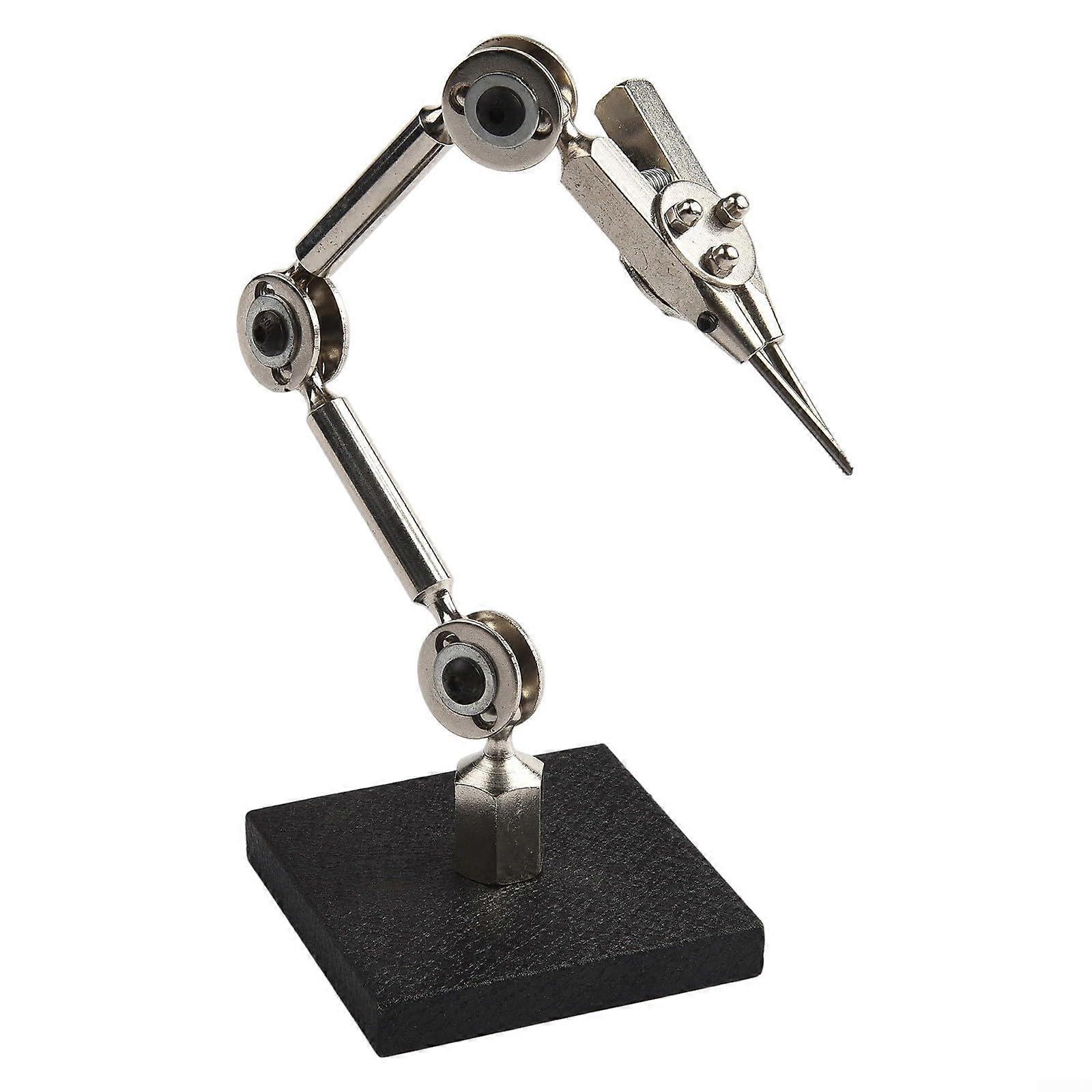 Robust Metal Hand Clamp with Flexible Arms for Crafts, Adjustable Grip, Heavy-Duty Materials, Versatile Use