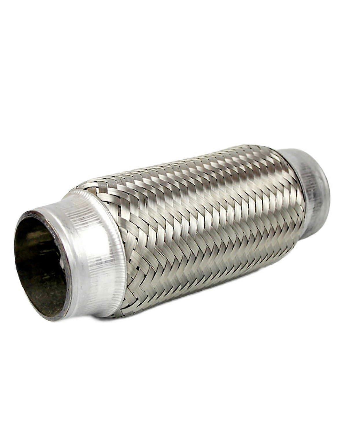 Flexible Stainless Steel Automotive Exhaust Hose Connector Corrugated Pipe with Double Braid for Car Exhaust (DN45)