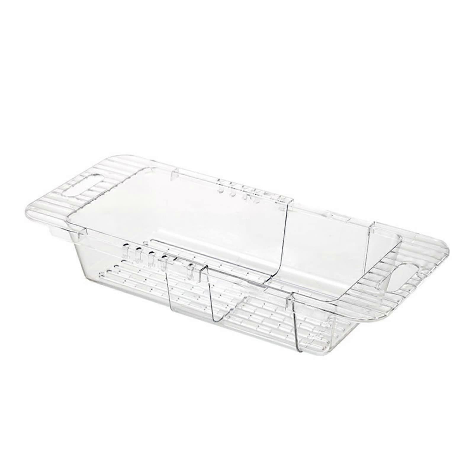 Draining rack for sink, made of PET, adjustable, ventilated drainage function