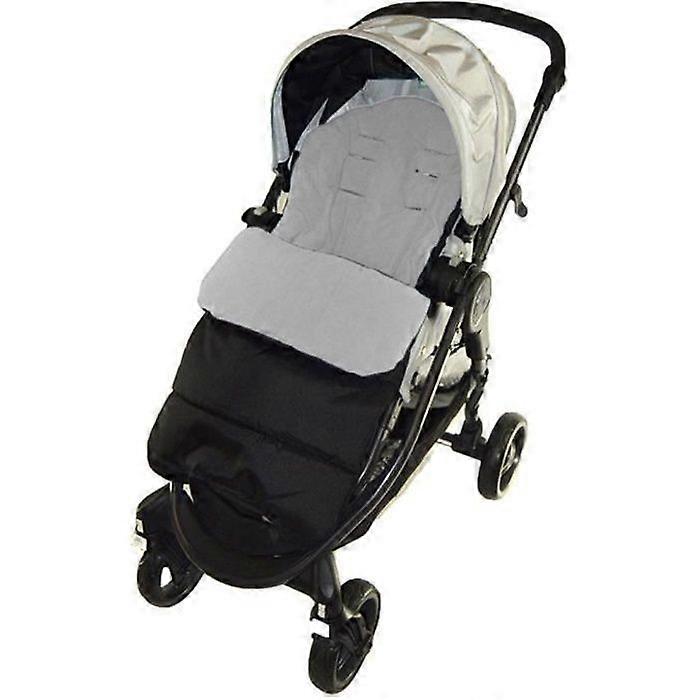 BLACK&GREY Baby Footmuff Universal Waterproof Warm Stroller