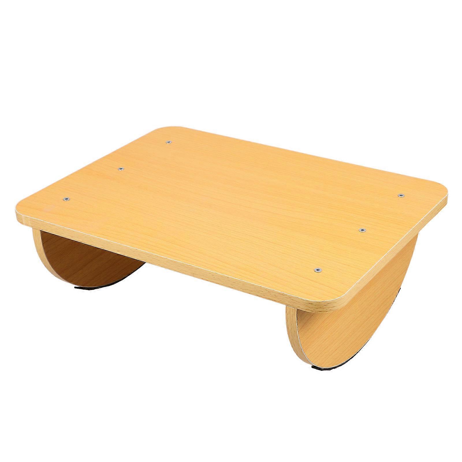 Ergonomic Foot Rest Under Desk Office Use Posture Correction Simple Structure Round Arc 40.00X30.00X14.00CM 1Pack