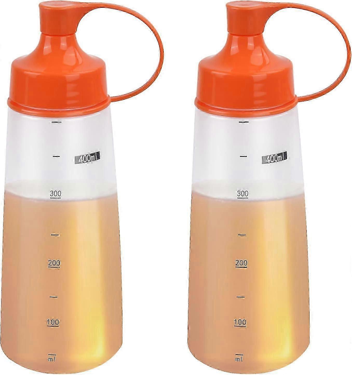 Pieces Sauce Bottle, Squeeze Bottles, Sauce Bottle, Condiment Bottle, Clear Squeeze Condiment Bottles for Sauce, Ketchup, Barbecue