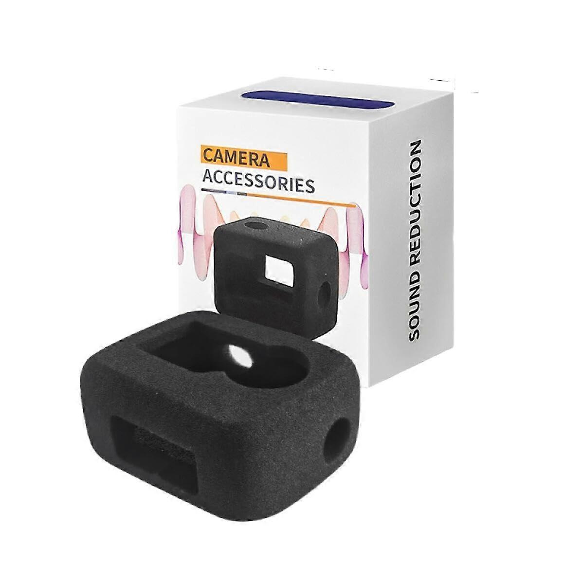 Windscreen Noise Reduction Foam for DJI Action 5 Pro/4/3, Sound Insulation Accessories for Sports Camera Protection