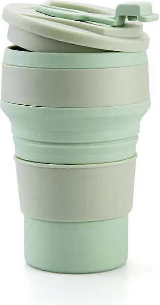 Portable Collapsible Travel Coffee Cup - Foldable Design for On-the-Go Convenience