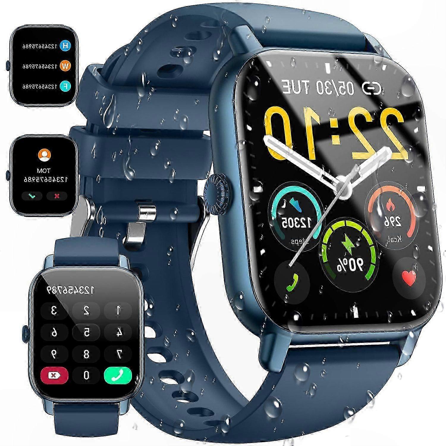 Smartwatch with Call Feature for Activity Tracking and Health Monitoring Daily Fitness Companion