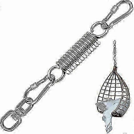 Suspension Steel Spring with 360�� Rotation for Sandbag Stand and Hammock, Load Capacity up to 250kg. Swivel Spring Hammock with Climbing Buckles