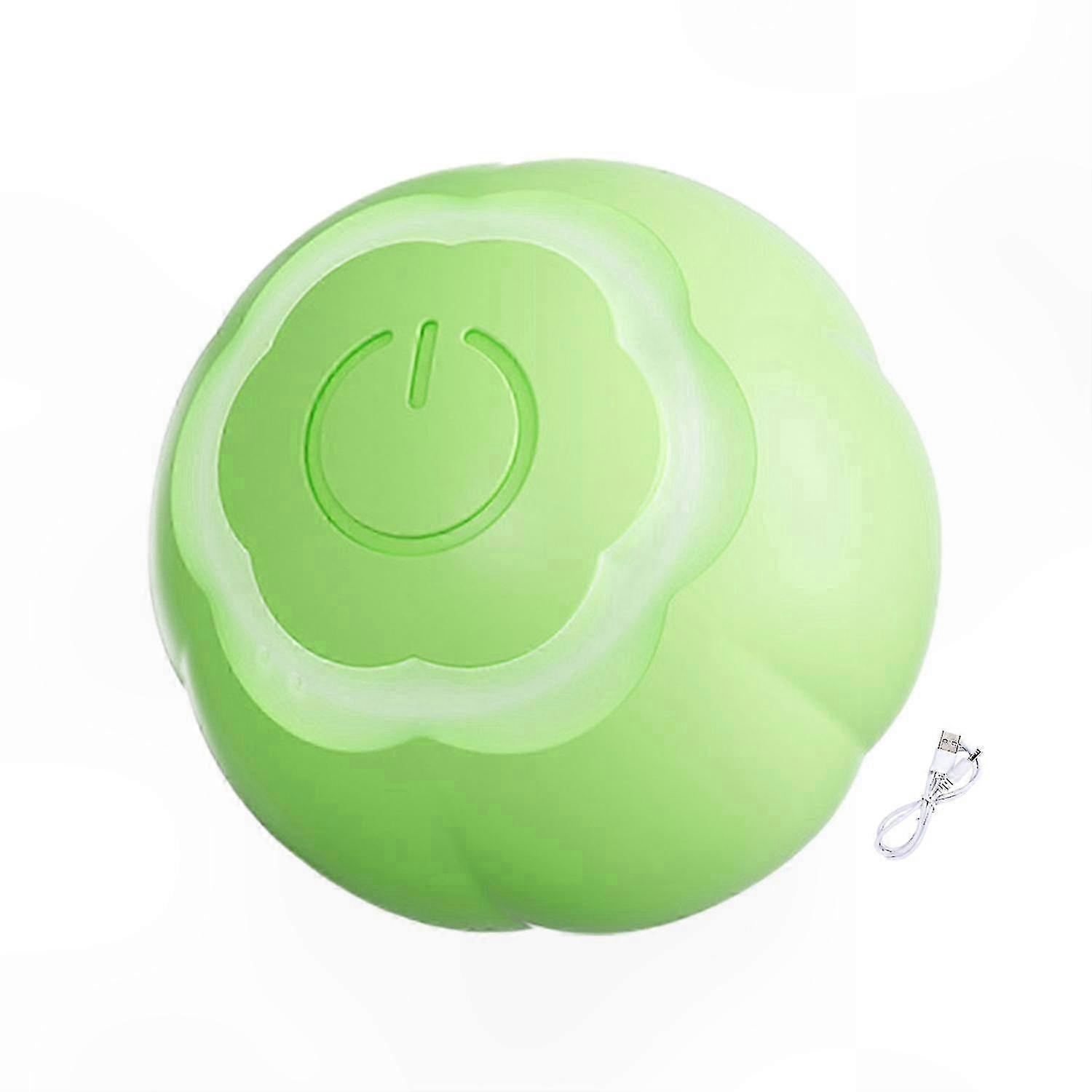 Interactive Rolling Ball Toy with Dual Modes Rechargeable Battery Durable Design Stress Relief for Pets