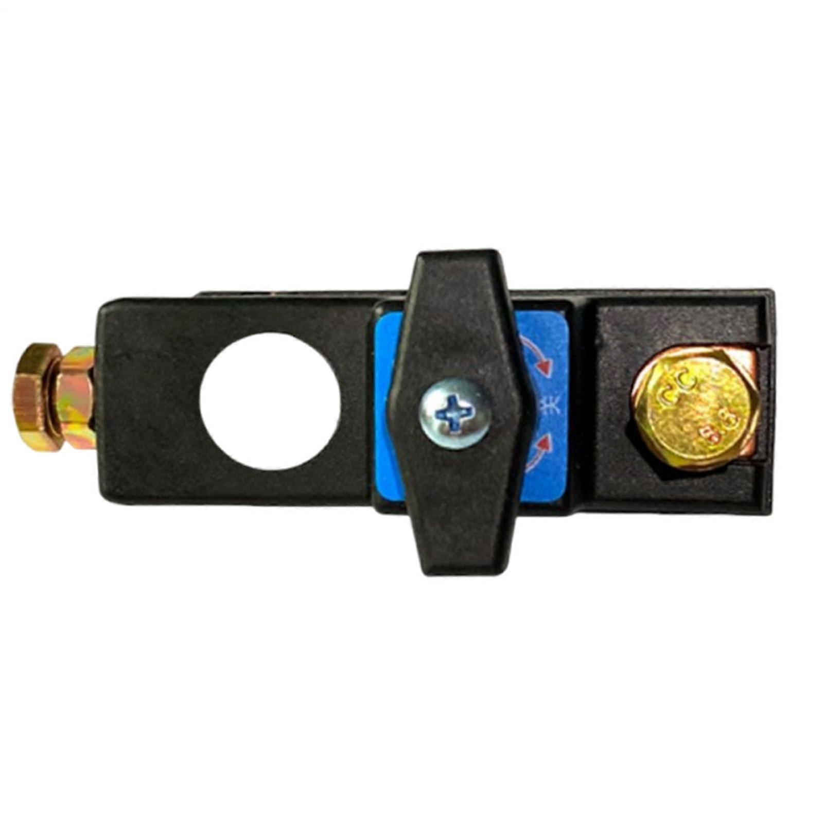 Battery Disconnect Button - Heavy-Duty Battery Cutting Switch for 12V/24V Vehicles - Durable Insulator with Robust Design