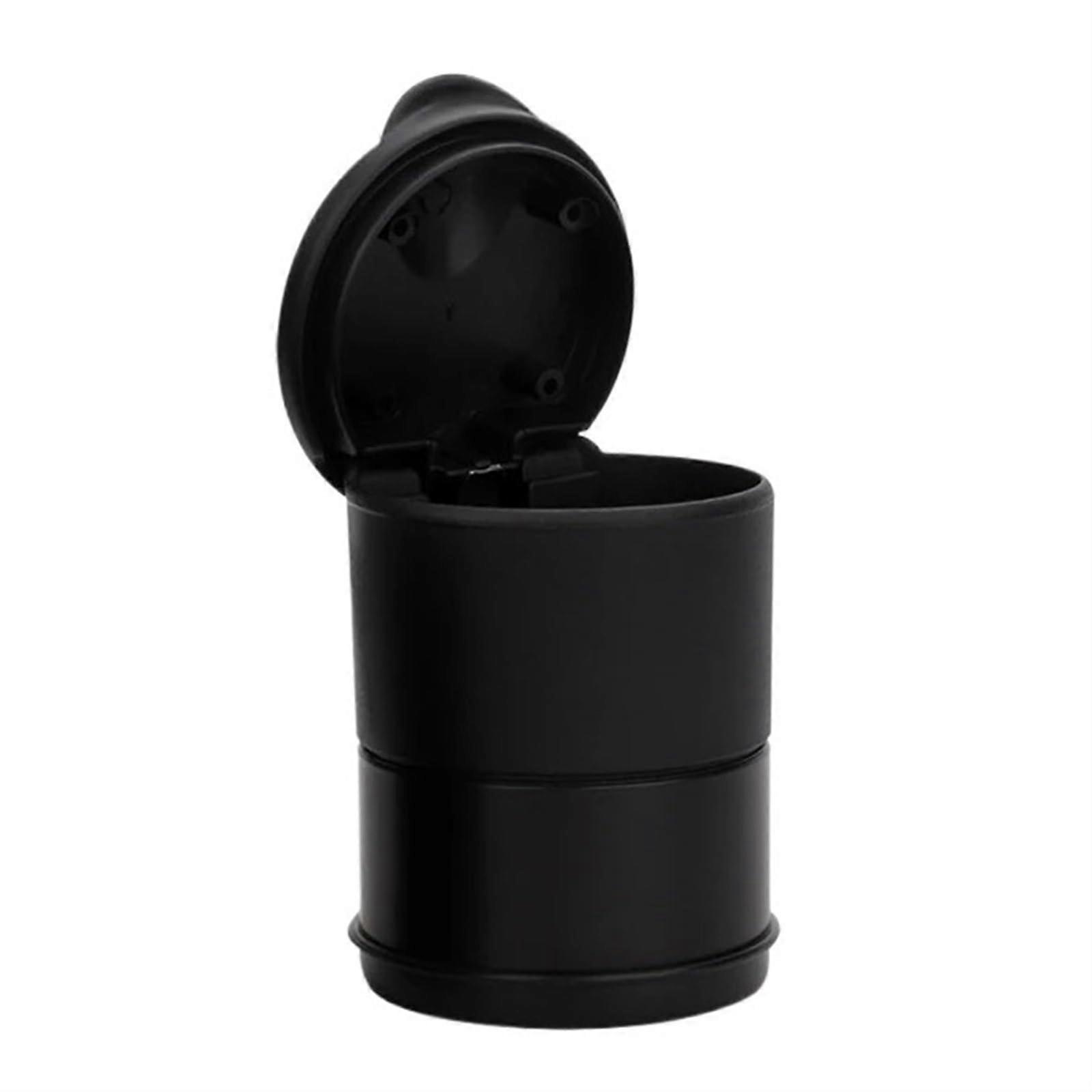 Portable Car Ashtray With LED Indicator Trash Can Coin Container Cigar Ashtray For Car Interior