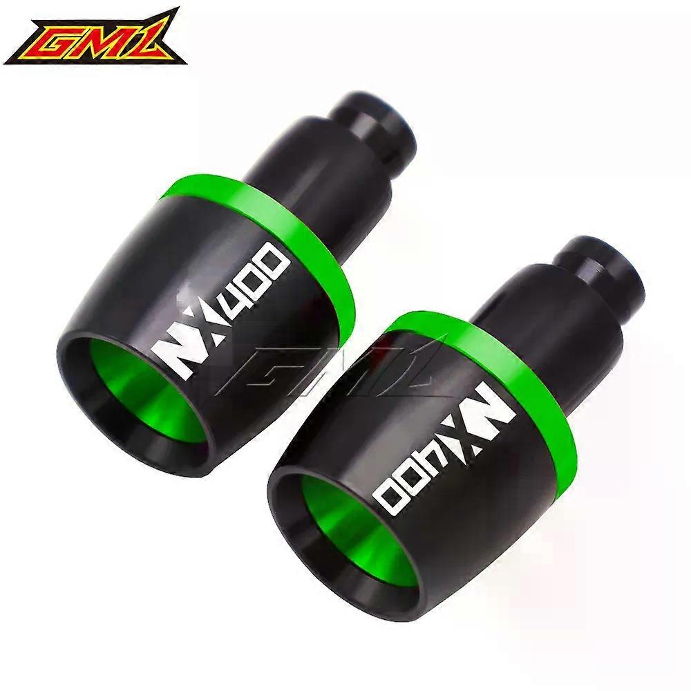 For Honda NX400 NX 400 Universal Motorcycle Accessories CNC Aluminum Handlebar Grips Bar Ends Cap Counterweight Plug Slide