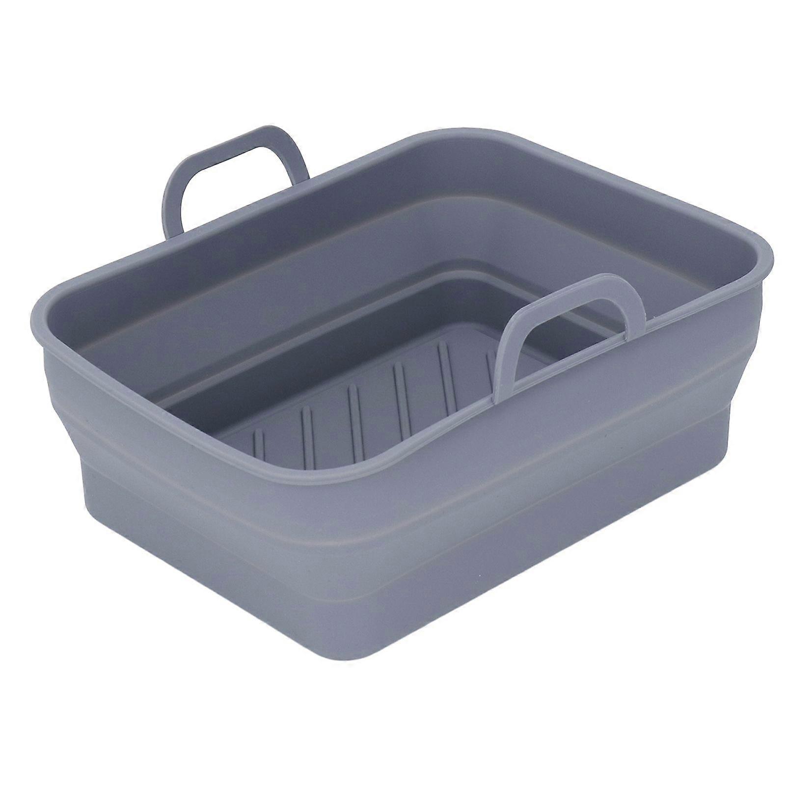 Rectangular Silicone Air Fryer Replacement Tray for Kitchen Accessories