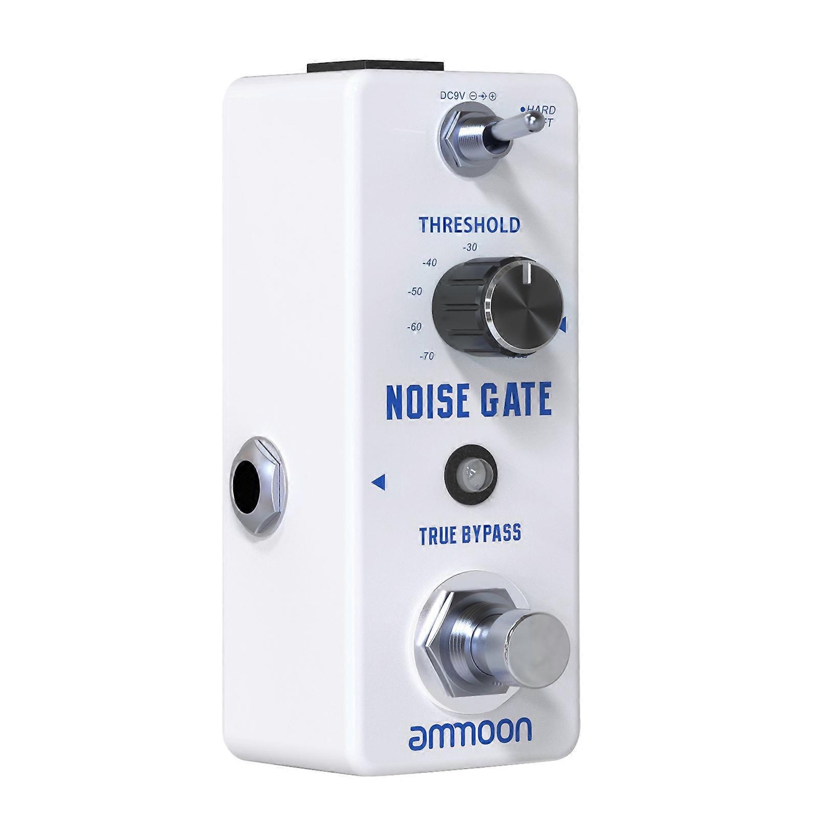 ammoon Noise Gate Guitar Pedal 2 Modes Full Metal Shell 9.5x4.8cm