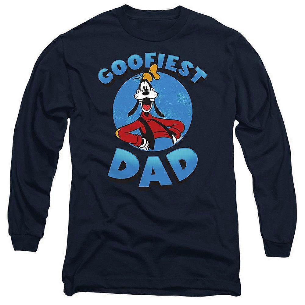 Mickey Mouse Friends Goofiest Dad Goofy Long Sleeve T-Shirt TTXX0895