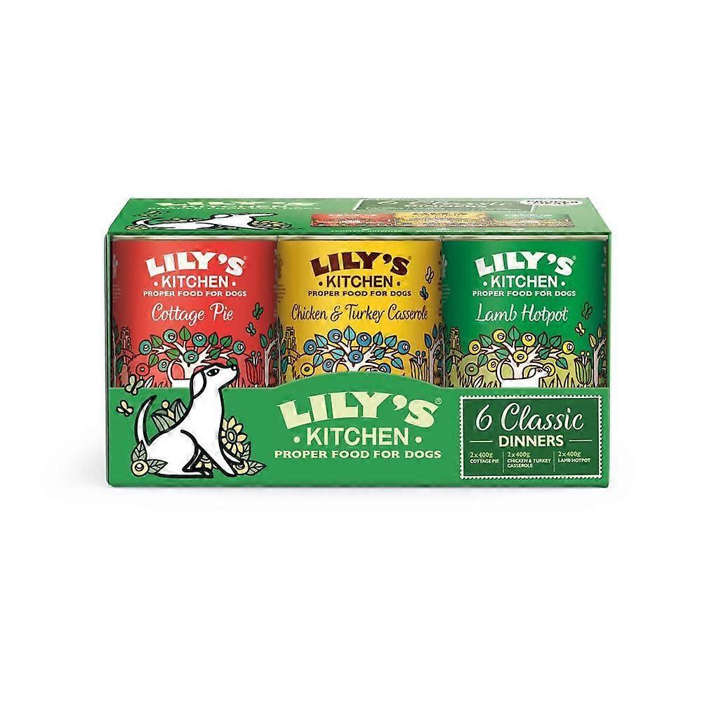 Lilys Kitchen Dog Classics Multipack 6x 400g - 3 Pack
