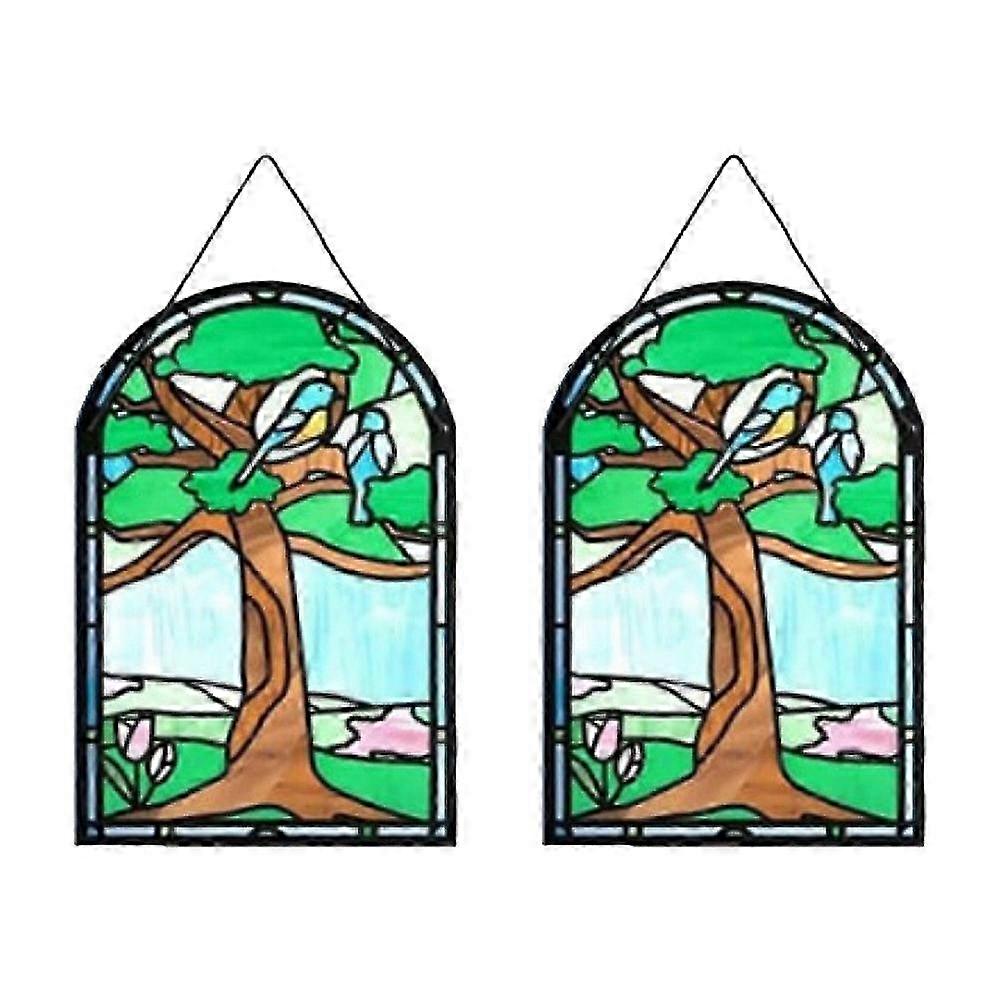 Tree Blessing to Have A Mom Like You Bird Suncatcher Card