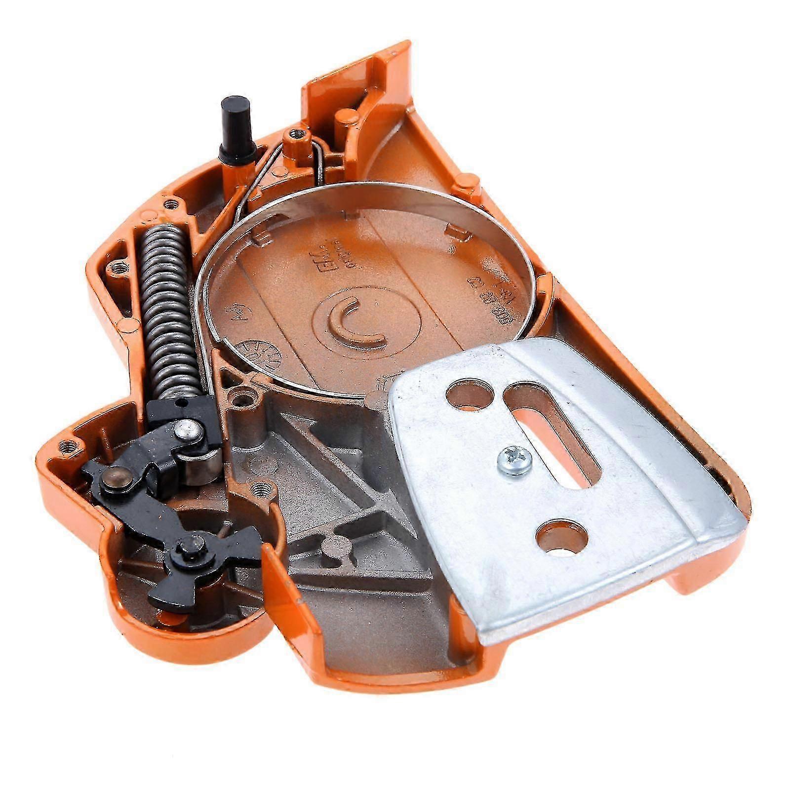 チェーン スプロケット ブレーキの側面カバーのチェーンソーの予備品はハスクバーナ340 345 346xp 350 351 353 355 357xp 359の庭の用具の部分のために合います