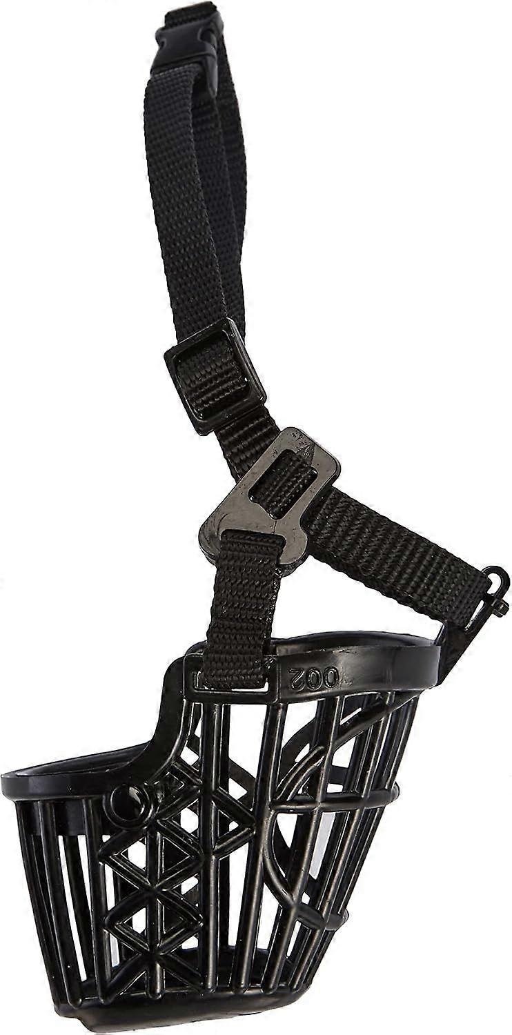 Plastikowy kaganiec dla psa z nylonowym paskiem do pyska, 17 cm, mały, Multi 17cm/Mały