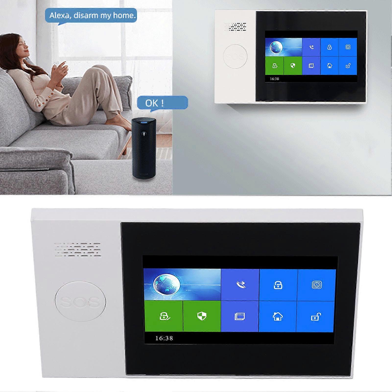 PG-107 Wireless Home Security Alarm System with 4.3" Touchscreen