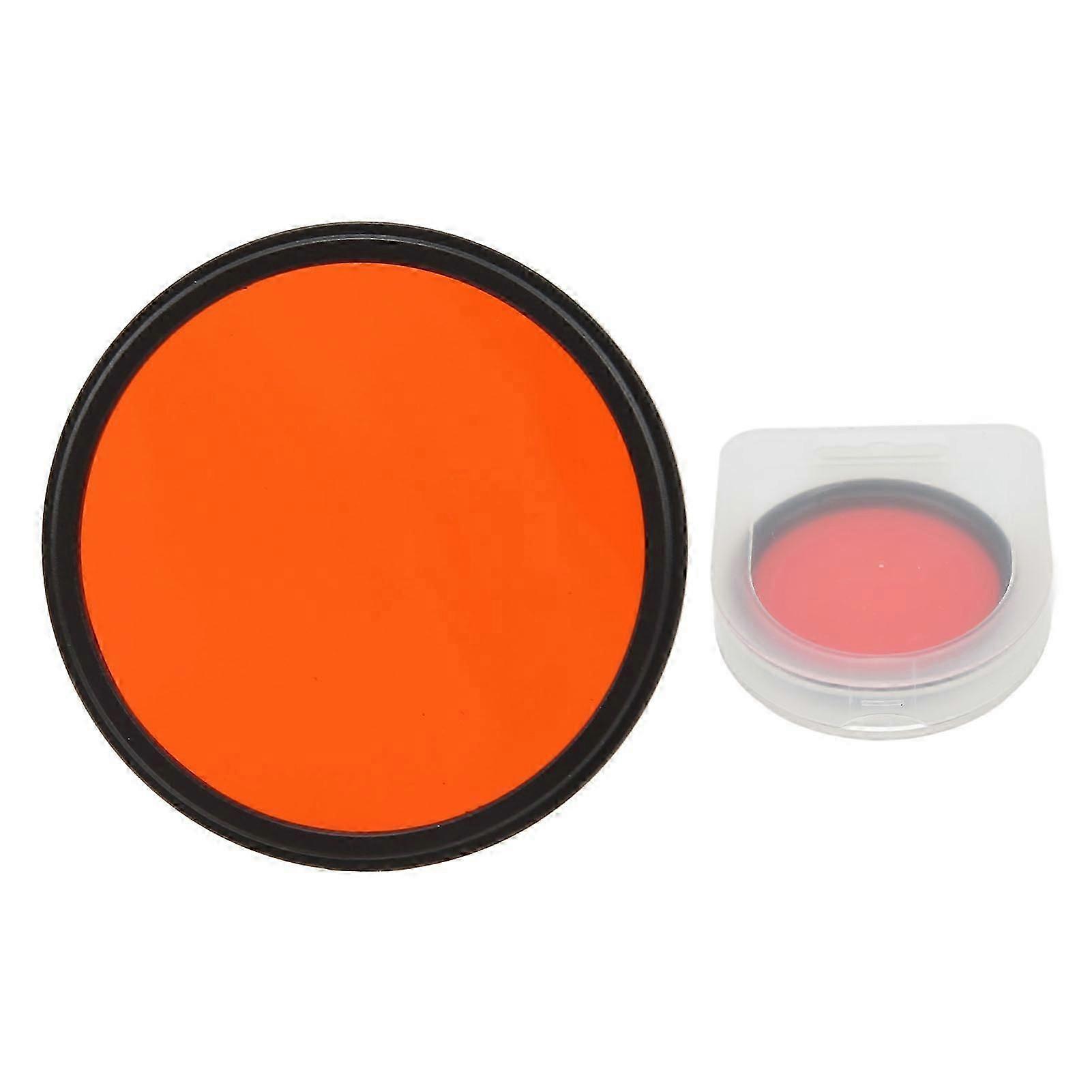 55 mm fullfärgs optiskt glaslinsfilter för Nikon/Sony: Vattentät, bärbar design