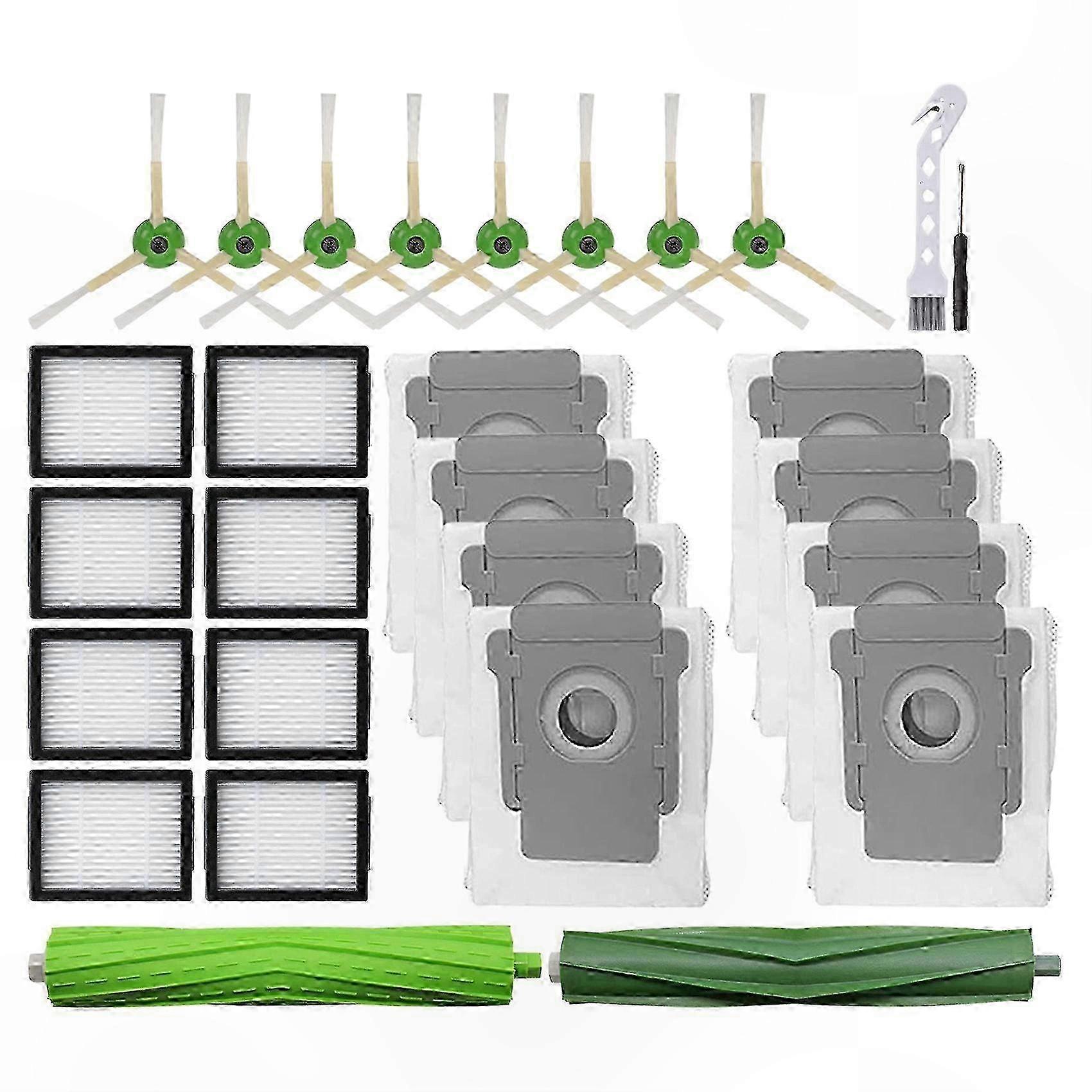 Replacement Parts Kit for Robot Vacuum Cleaner Models I7 I3 J7 E5 E6 E7-Compatible with Multiple Series
