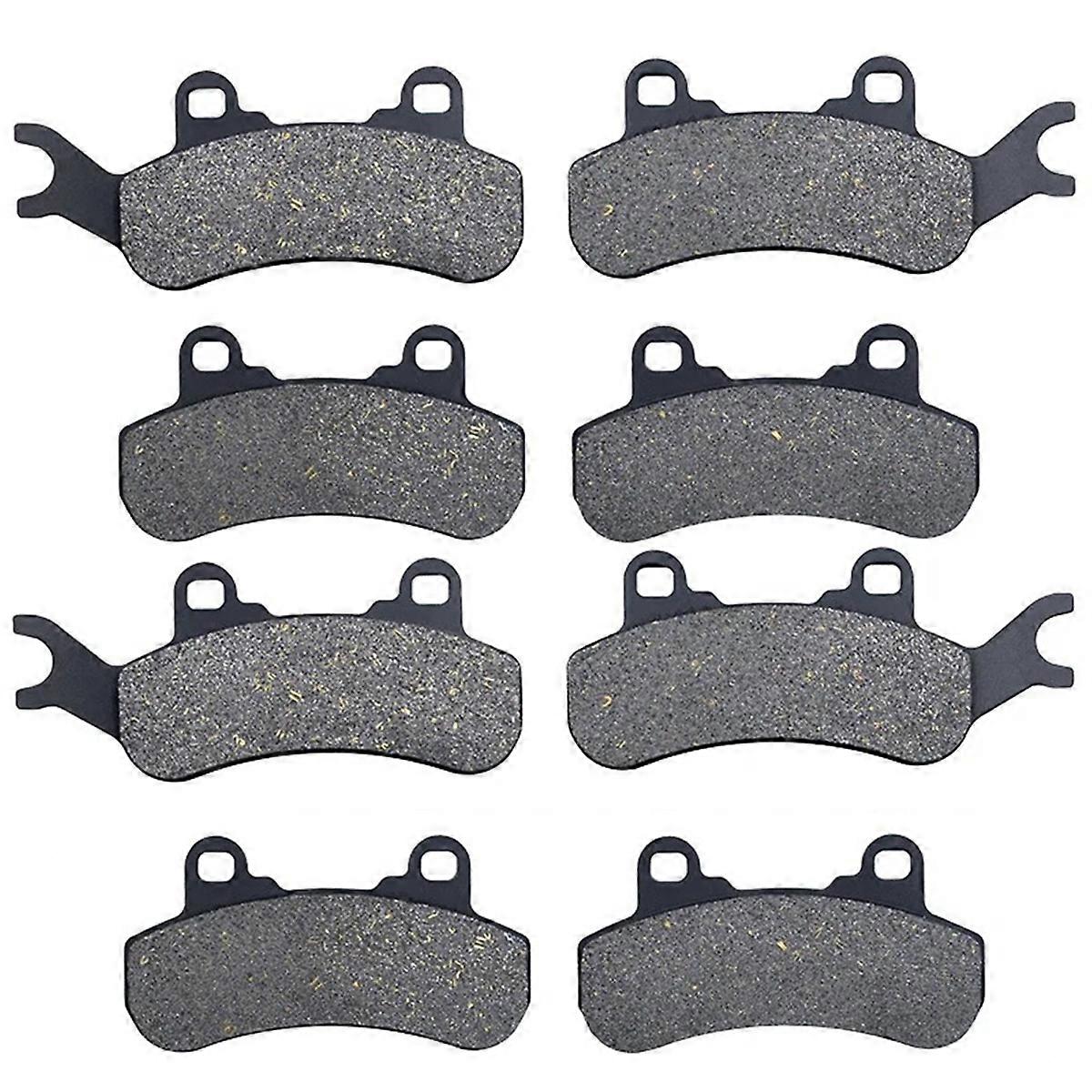 8pcs Motorcycle Front Rear Brake Pads Set 715900380 715900379 for X3/MAX/Sport/Trail 2017-2024 715900386
