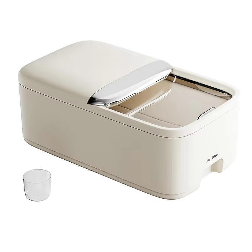 Rice Storage Container With Lid Moisture Proof Insect Proof Grain Sealed Jar For Kitchen Dry Grain Organization