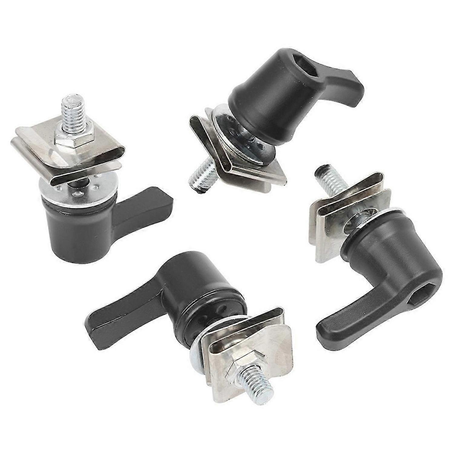 Motorcycle Saddlebag Lever Lock Bolts & Nuts Kit for Touring