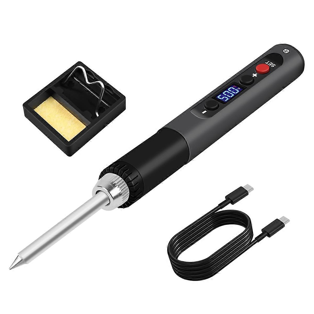 65W Internal Heat Type Intelligent Digital Display Soldering Iron 180-500 Soldering Pen Soldering Repair Artifacts