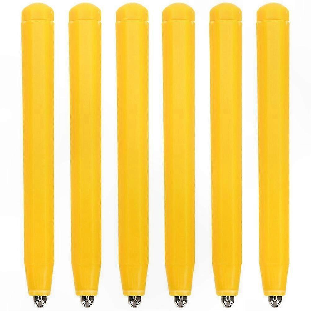 Magnetic Drawing Board Replacement Pens (6-Pack) for Writing and Sketching