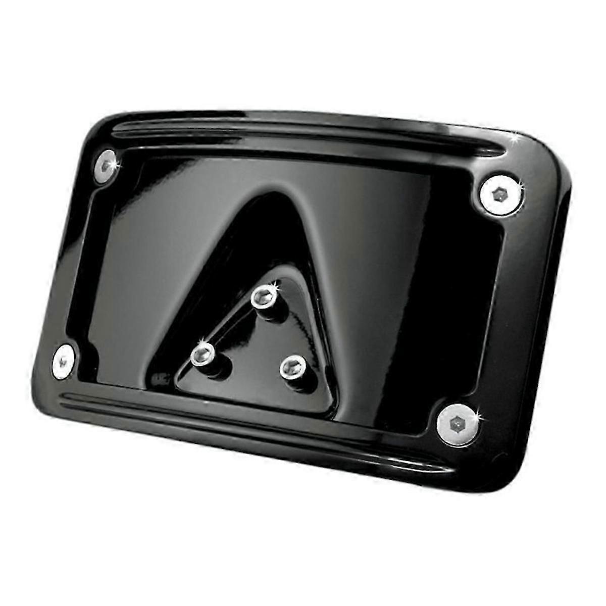 Motorcycle Curved Laydown License Plate Mount Bracket for Harley Softail 3Hole Mount License Plate H