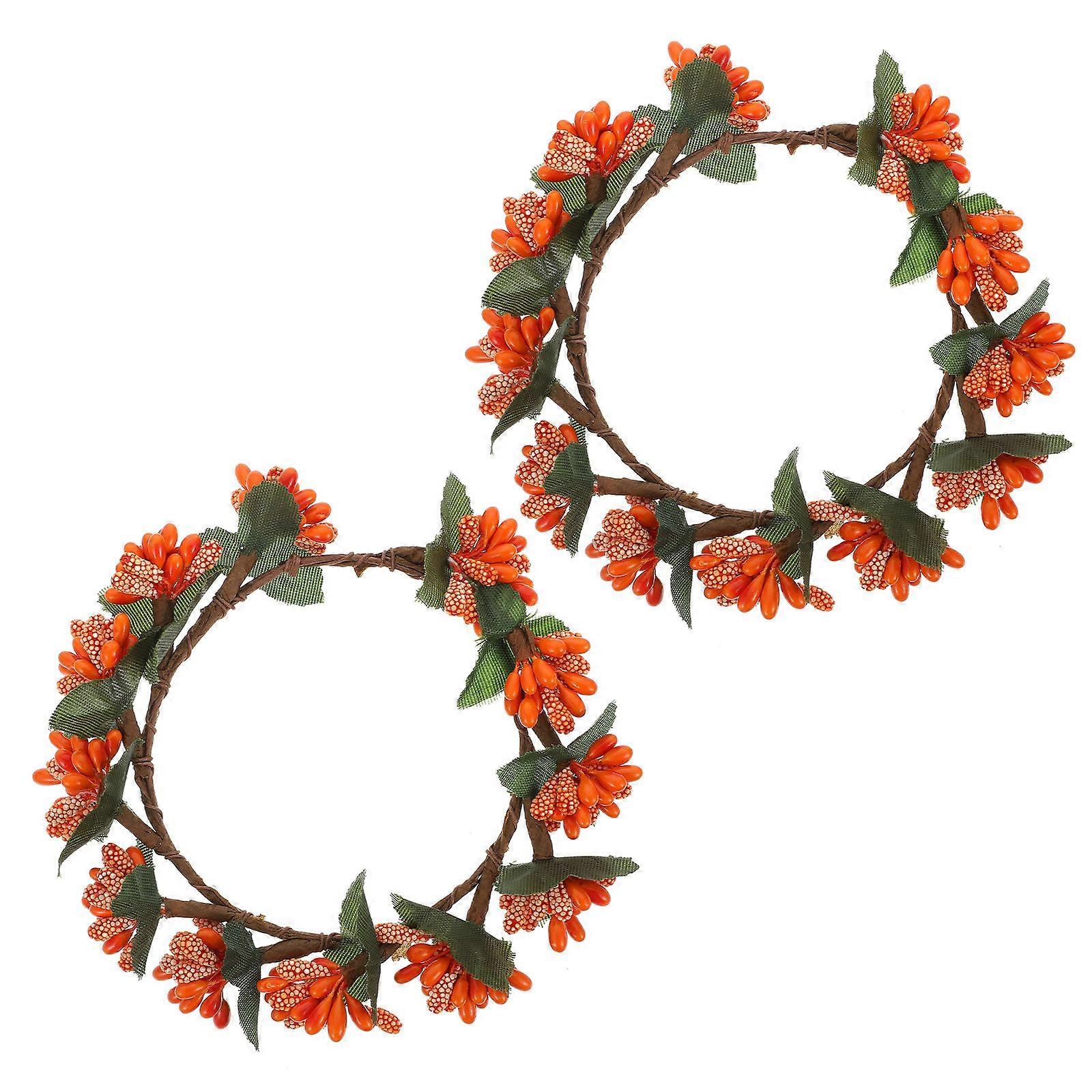 Halloween Berry Garlands Artificial Berry Garland for Festival Decor 2Pcs