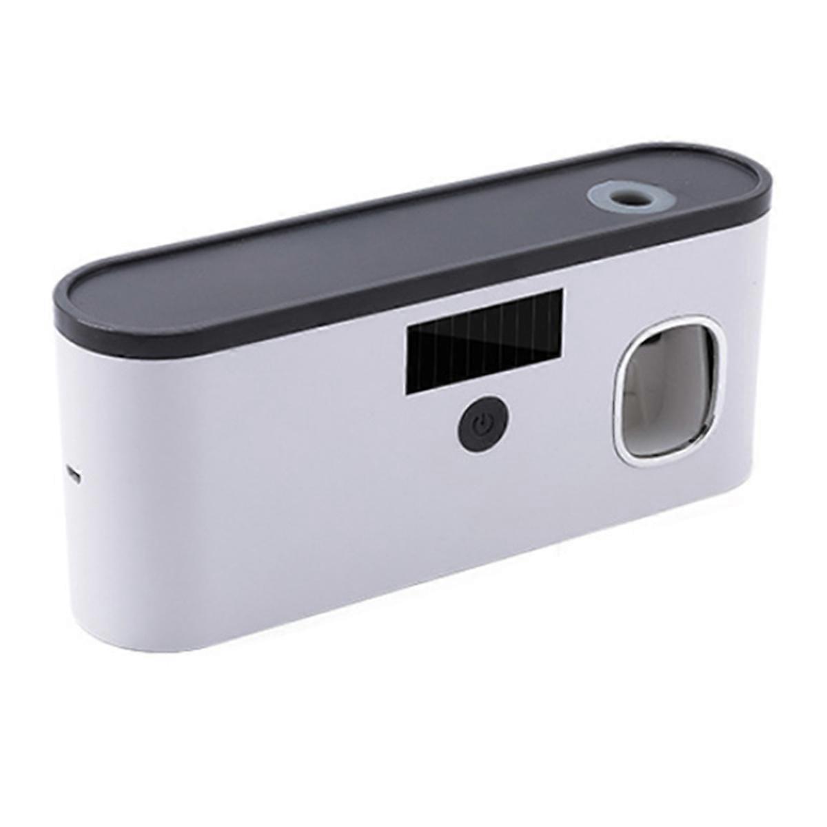 USB Rechargeable Toothbrush Disinfect Holder Automatic Toothpaste Dispenser Wall Mounted Toothbrush Storage Box Rack