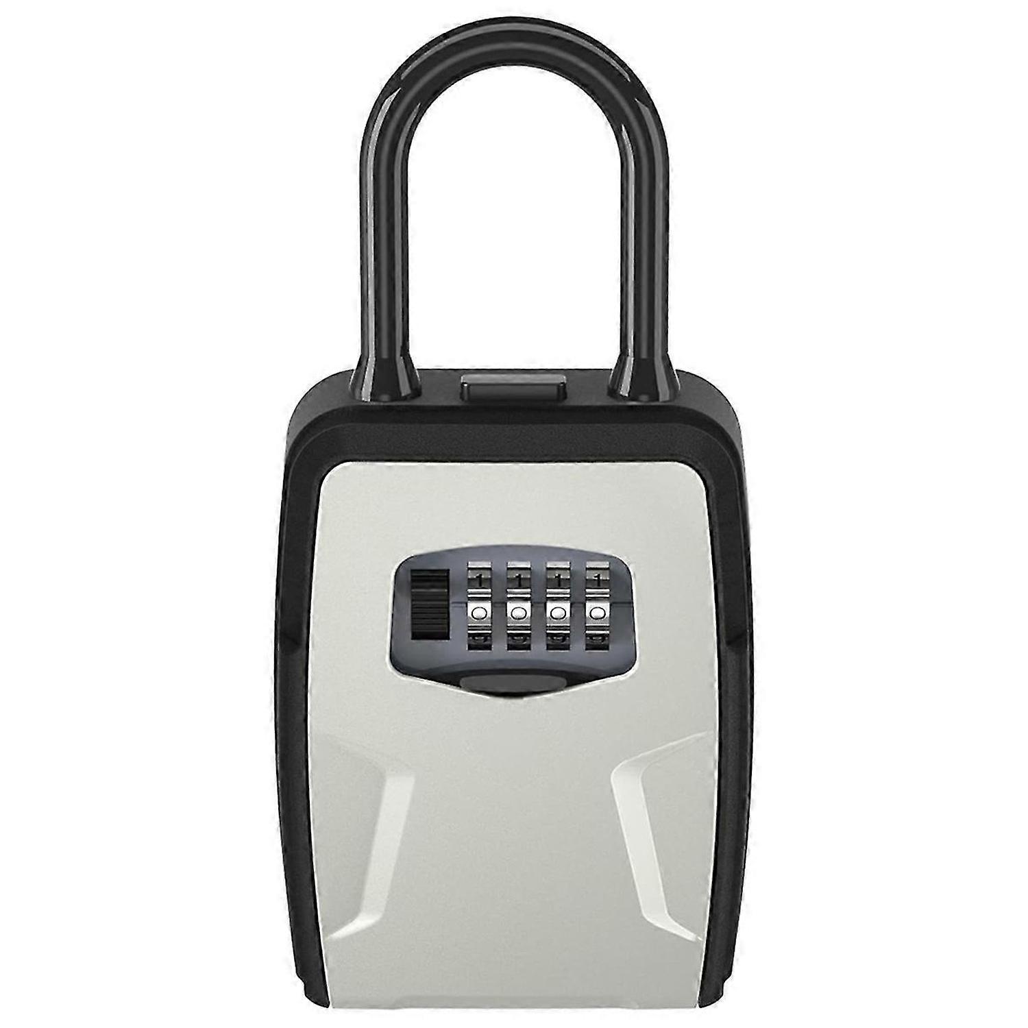 Key Safe Box Wall Mounted Key Lock Safe Box 4 Digit Combination Key Box Code Key Security Box Key Sa