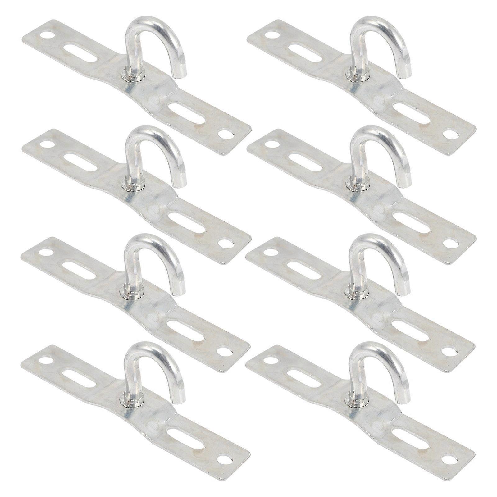 Silver Light Fixture Mounting Bracket for Lamp Fitting 10Pcs Iron Material