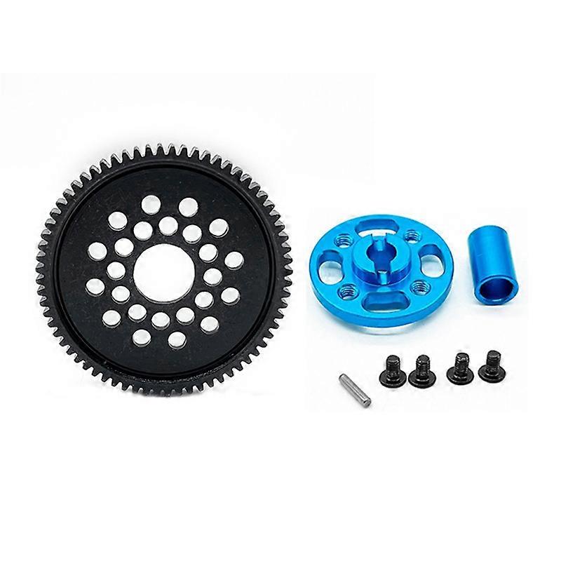 For Tt02 Tt02D 1/10 Model Car High Speed Metal Big Gear Kit