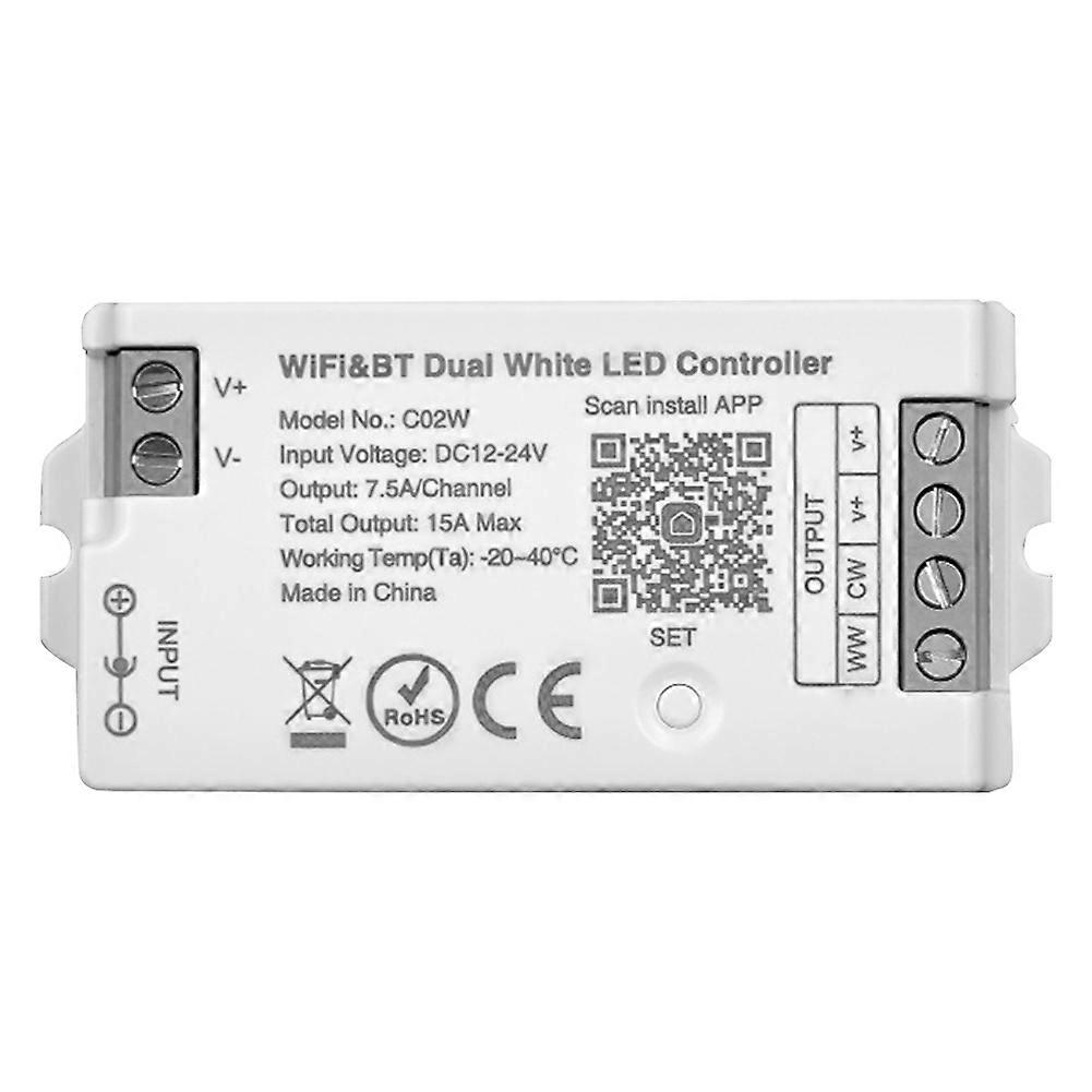 C01W Tuya Light Strip Controller& C02W 2.4G WIFI Bluetooth Mobile APP Smart Controller Intelligent Voice Control A